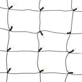 Celebrations - Classic LED T5 Warm White 100 ct Net Christmas Lights 4 ft.