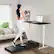 Alt View 3. GOPLUS - Goplus 2.5HP Under Desk Treadmill for Home and Office Remote Control LED Display Black - Black.