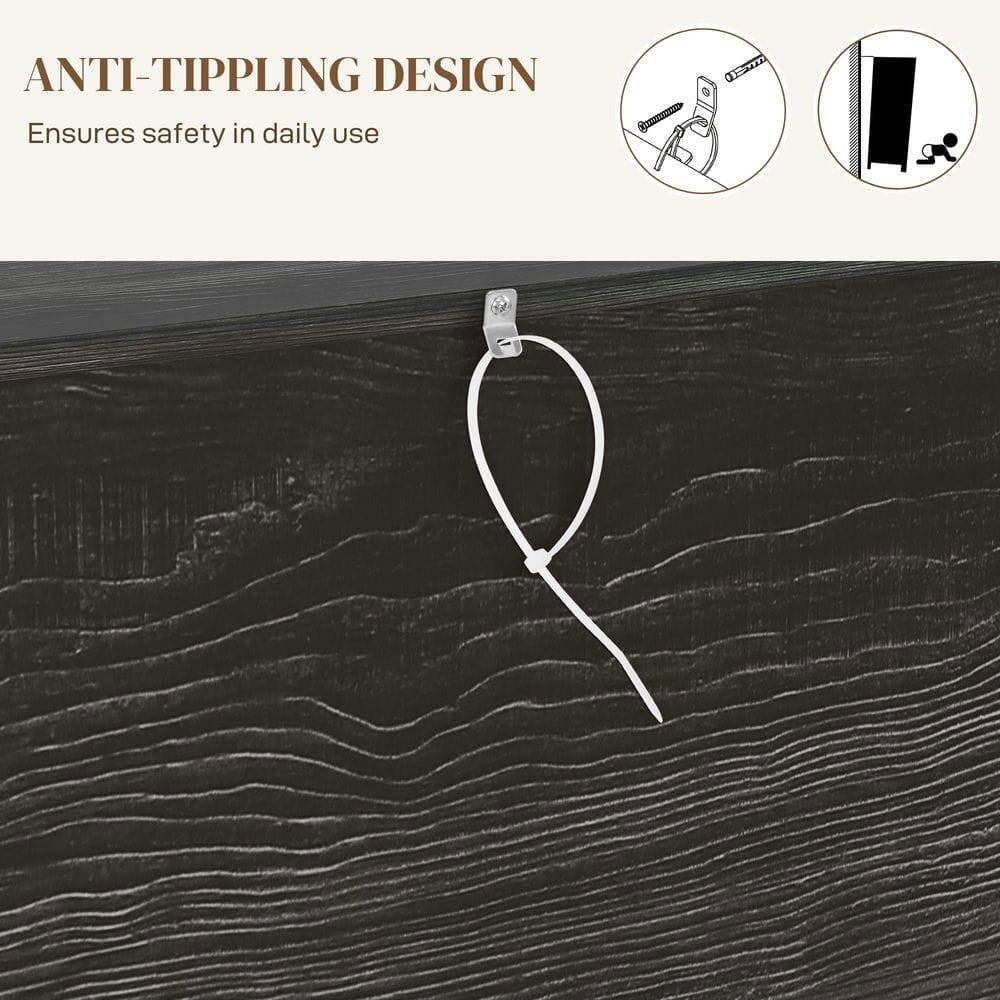 ANTI-TIPPLING DESIGN  
Ensures safety in daily use