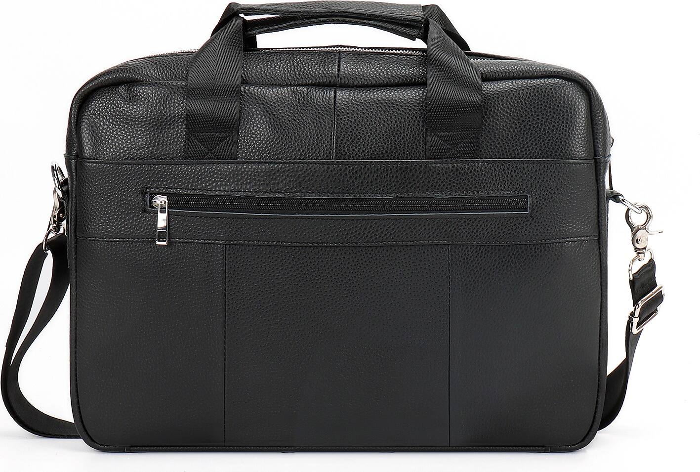 Back. SaharaCase - Briefcase fits up to 16" laptop - Black.