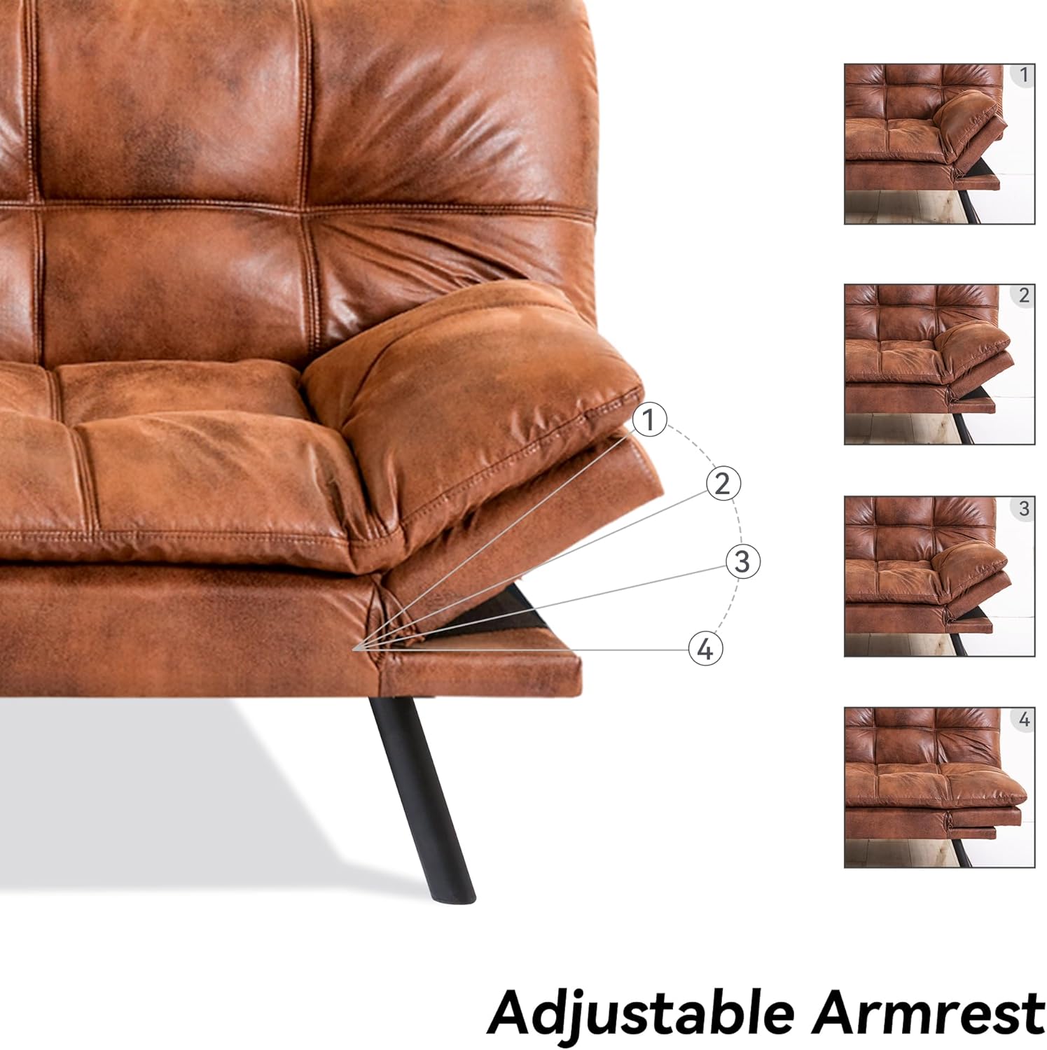 1. Adjustable Armrest
2. 
3. 
4. 

Adjustable Armrest