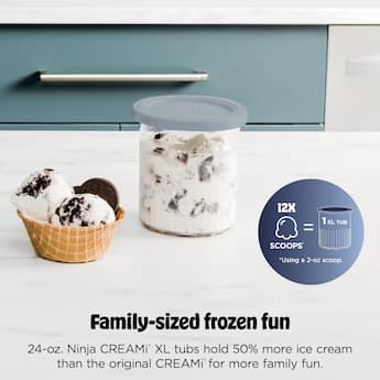 Ninja CREAMi Deluxe 11 in 1 Ice Cream and Frozen Treat Maker, XL Ninja CREAMi Deluxe 11 in 1 Ice Cream and Frozen Treat Maker, XL