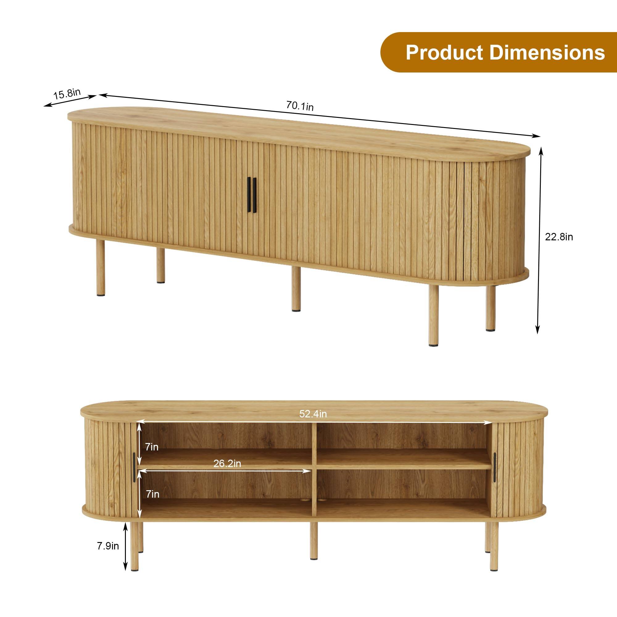 Product Dimensions

- Length: 70.1in
- Width: 15.8in
- Height: 22.8in

- Length: 52.4in
- Height: 7.9in
- Shelf Depth: 7in
- Shelf Width: 26.2in