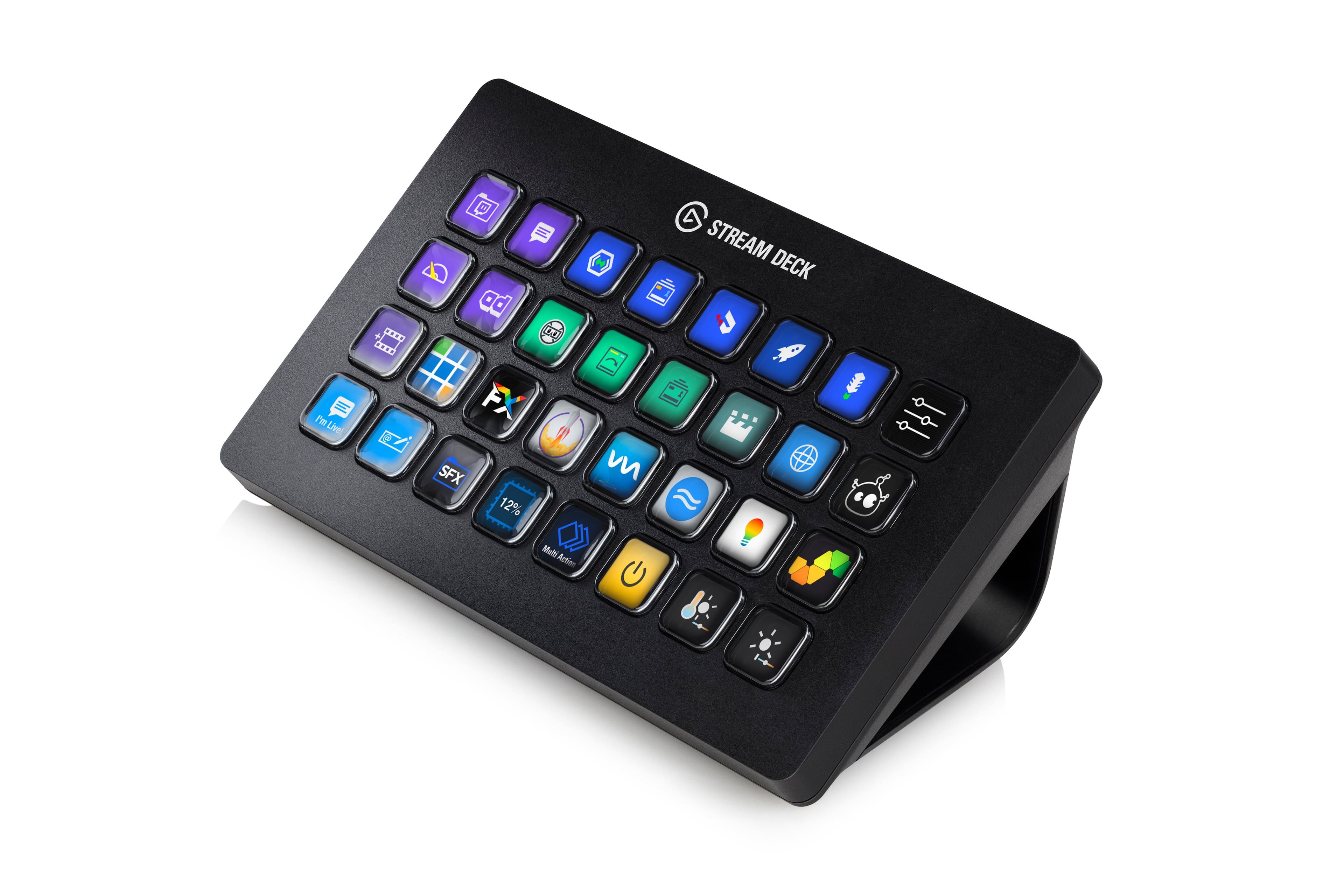 Elgato Stream Deck XL Wired Keypad with Back Lighting Black 10GAT9901 -  Best Buy