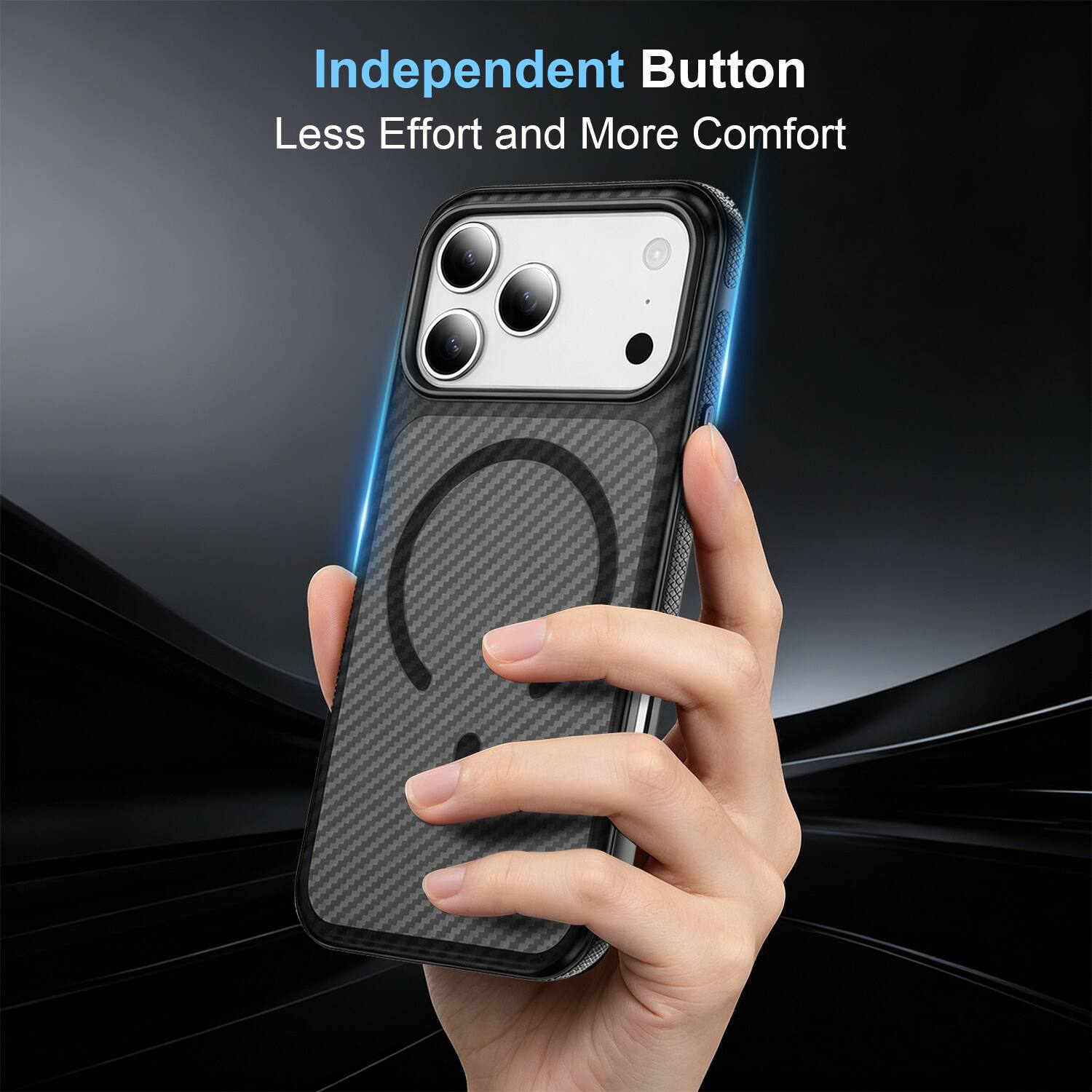 Independent Button  
Less Effort and More Comfort