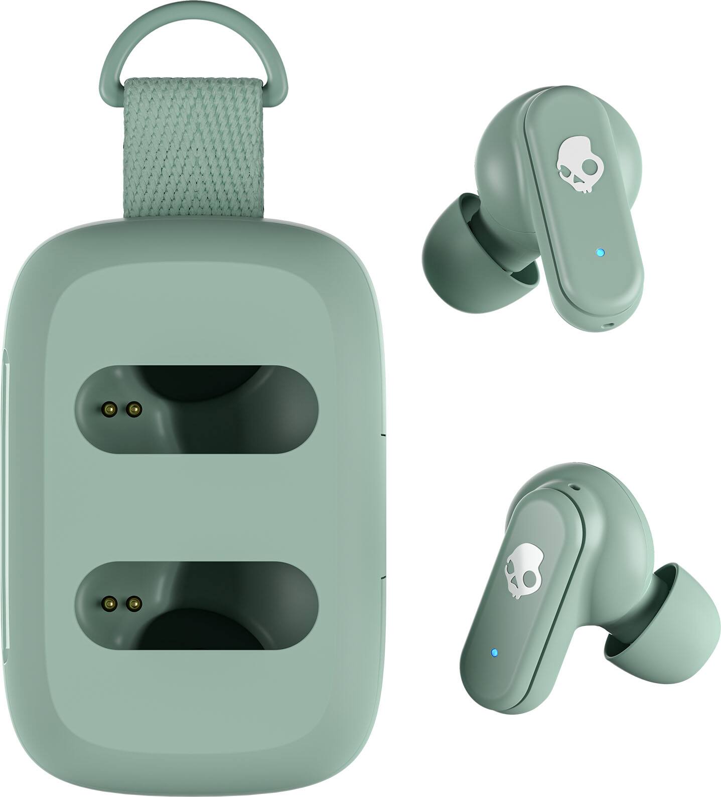 Angle. Skullcandy - Dime 3 True Wireless In-Ear Earbuds - Preppy Sage.