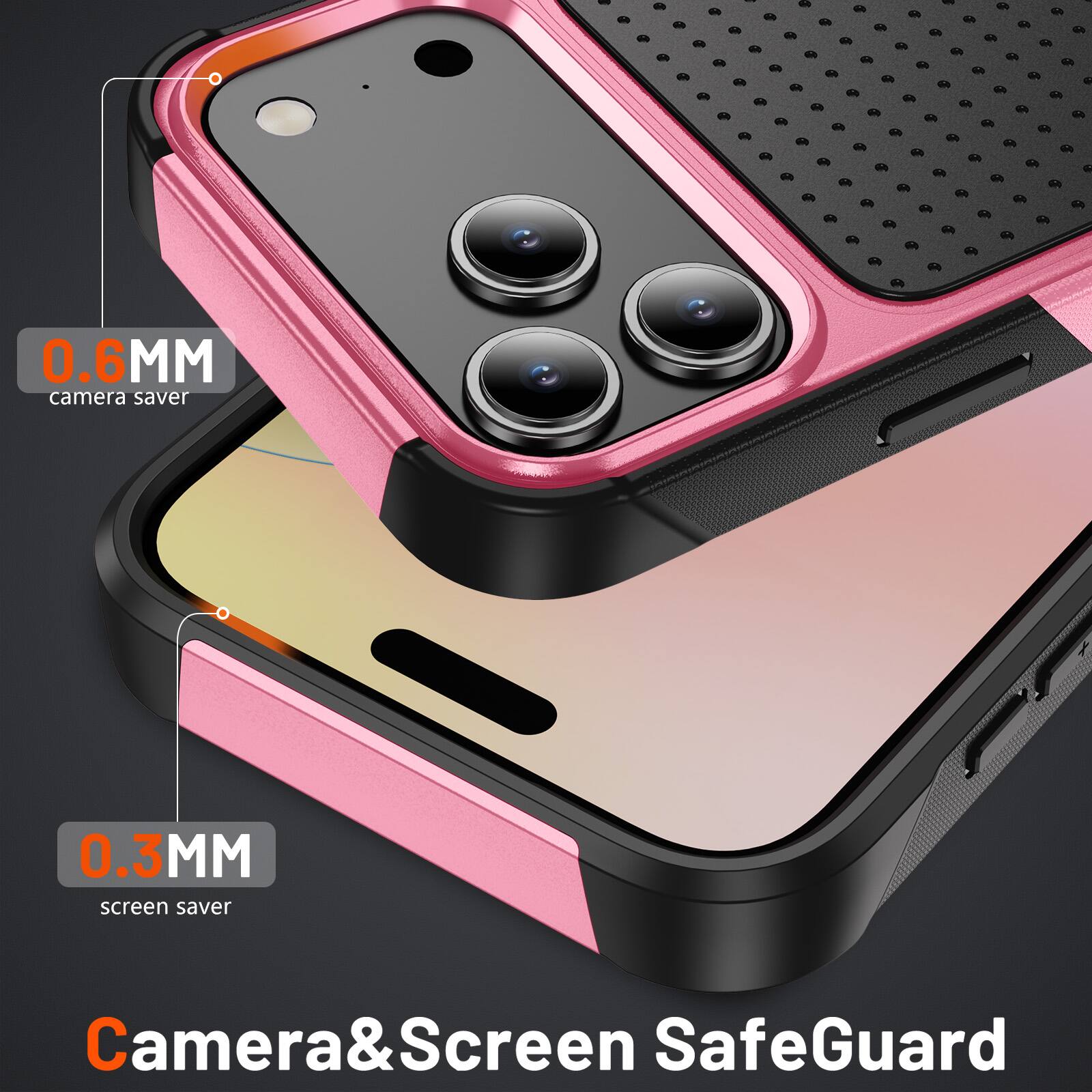 0.6MM camera saver  
0.3MM screen saver  
Camera&Screen SafeGuard