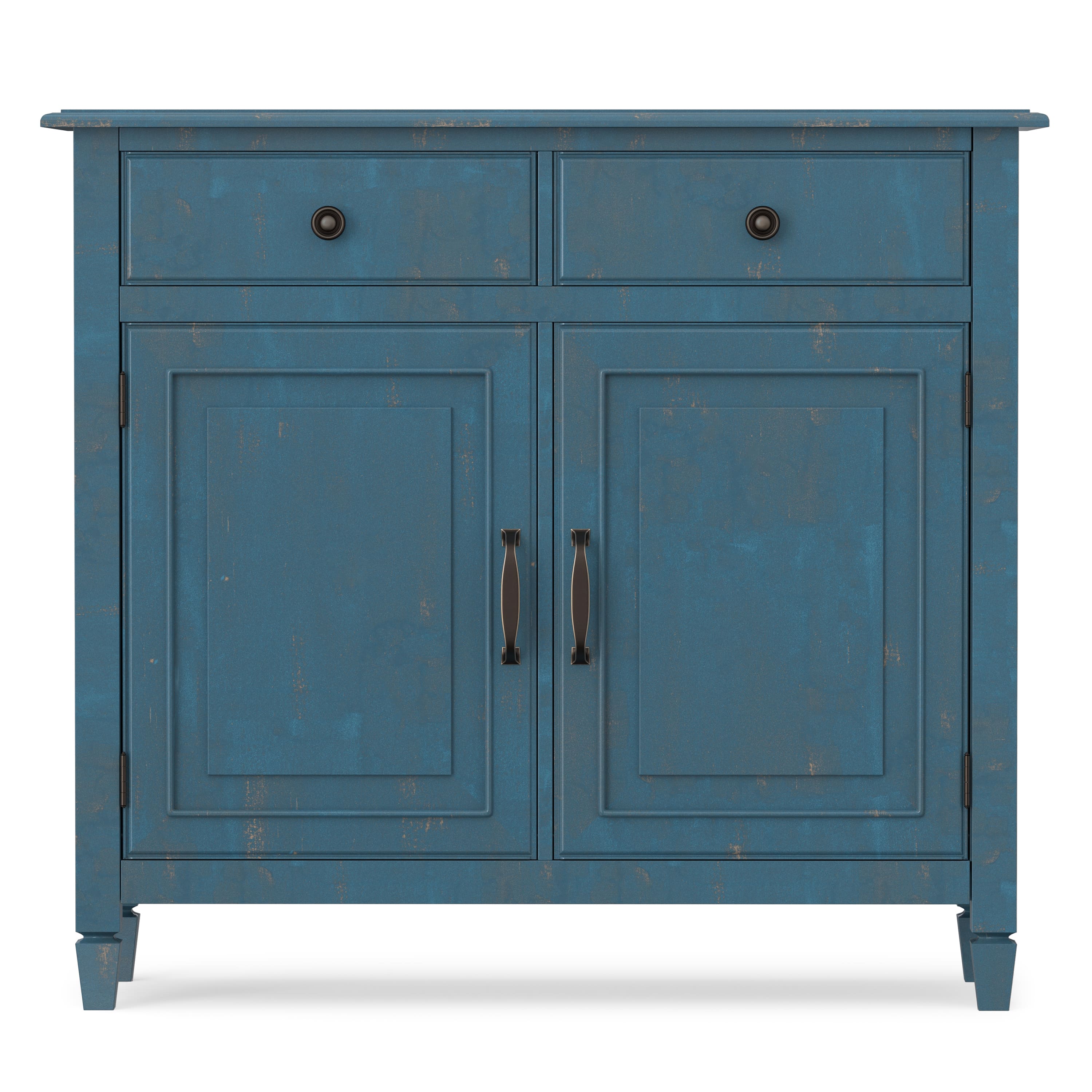 Simpli Home Connaught 40 inch Wide Solid Wood Traditional Entryway