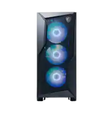 Front. MSI - MSI Codex R2 Gaming Desktop - Intel Core i5-14400F 2024 - 16GB Memory - NVIDIA GeForce RTX 5060 - 1TB Storage - Black.