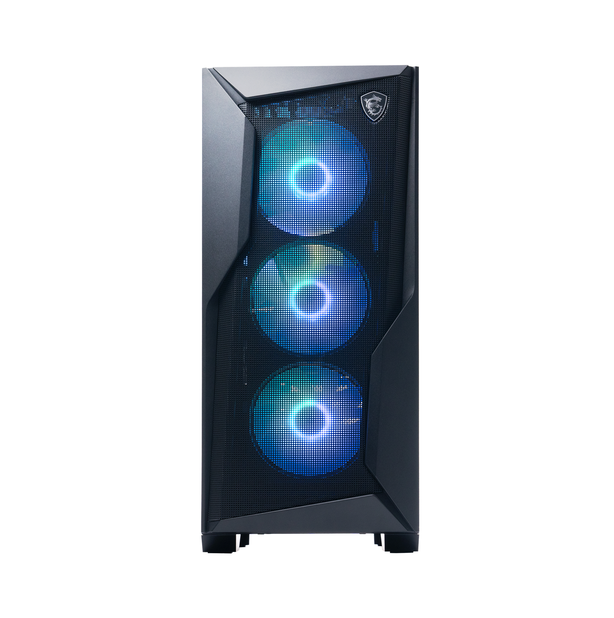 Front. MSI - MSI Codex R2 Gaming Desktop - Intel Core i5-14400F 2024 - 16GB Memory - NVIDIA GeForce RTX 5060 - 1TB Storage - Black.