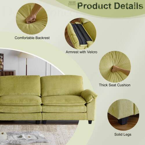 Product Details

- Comfortable Backrest
- Armrest with Velcro
- Thick Seat Cushion
- Solid Legs