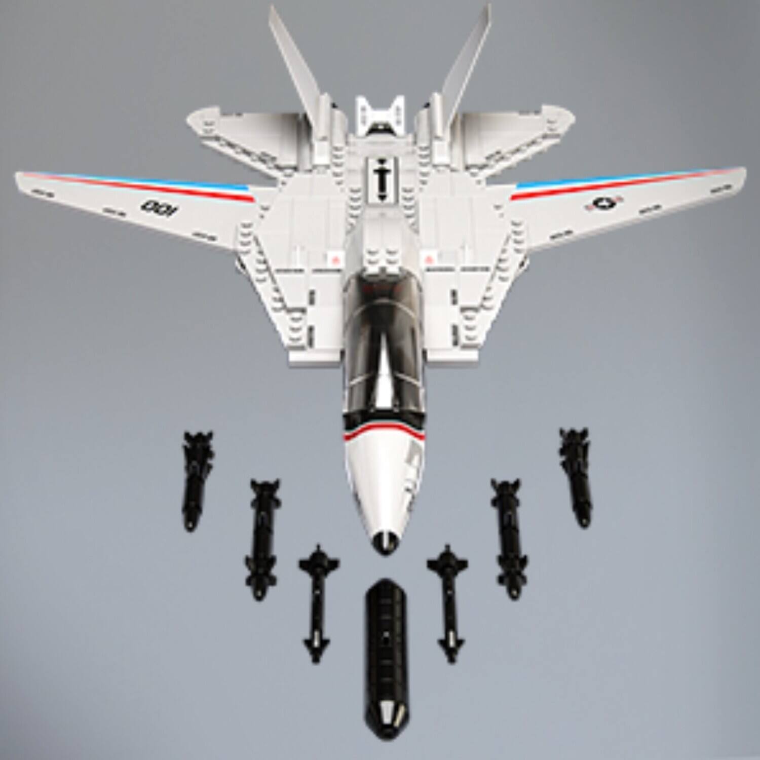 Alt View 4. Mega Bloks - MEGA BLOKS - G.I. JOE Skystriker vs. COBRA H.I.S.S. Building Set, 617 Peice Building Toy Set   - COLLECTIBLES - Multicolor.