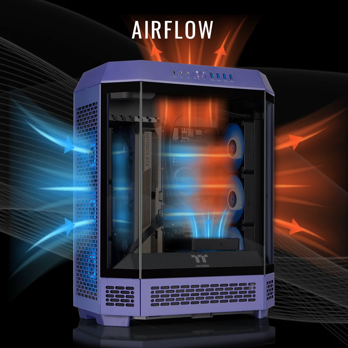 AIRFLOW

GEFORCE RTX 3050

LOW