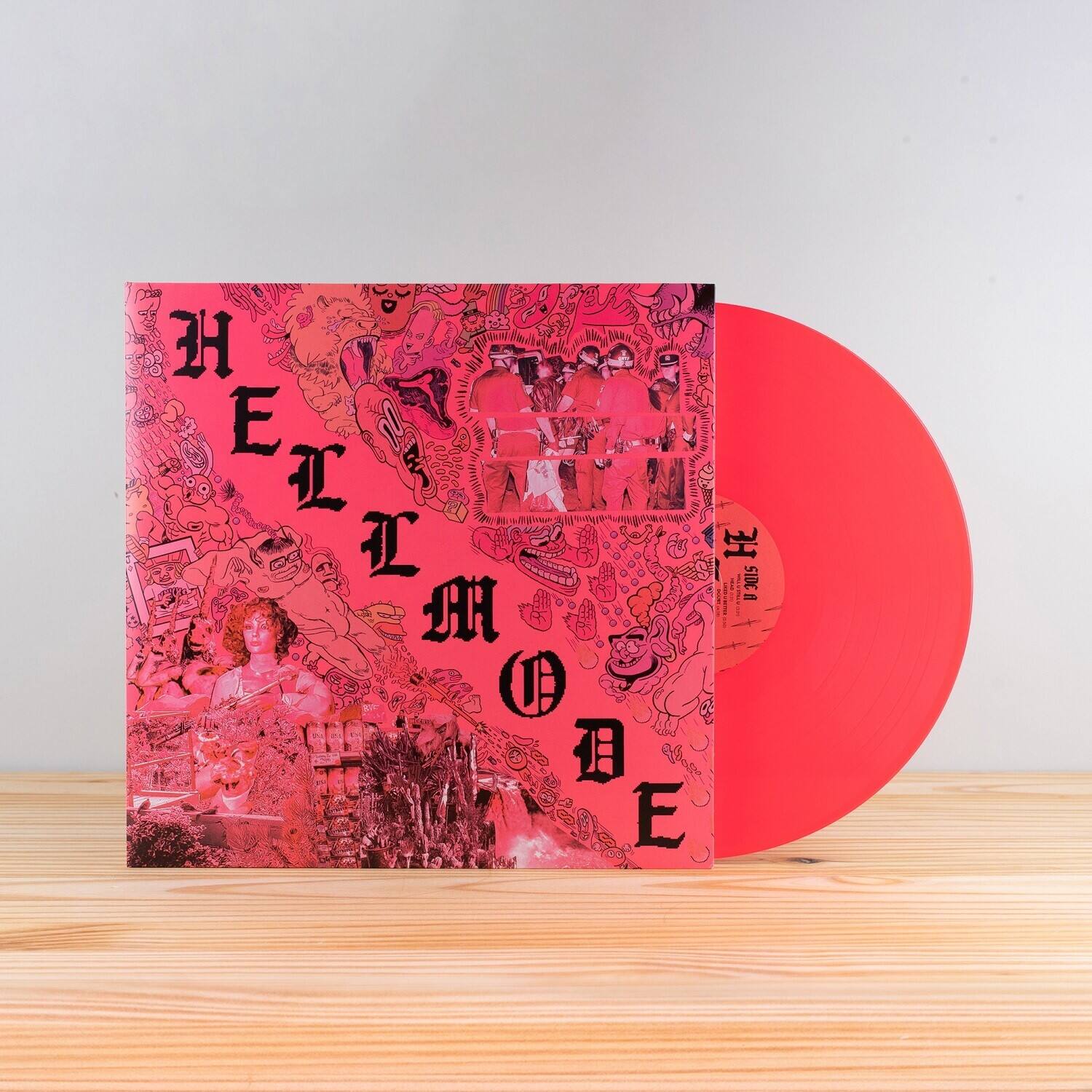 Front. Jeff Rosenstock - Hellmode - Neon Pink   - VINYL LP .