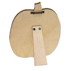 Alt View 1. BreeBe - *2/Set Black Cats & Witches Hats Box Sign with Jack Easel - Orange, Black.