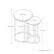 Alt View Zoom 13. CorLiving - Fort Worth Wood Grain Finish Nesting Side Table - Brown.