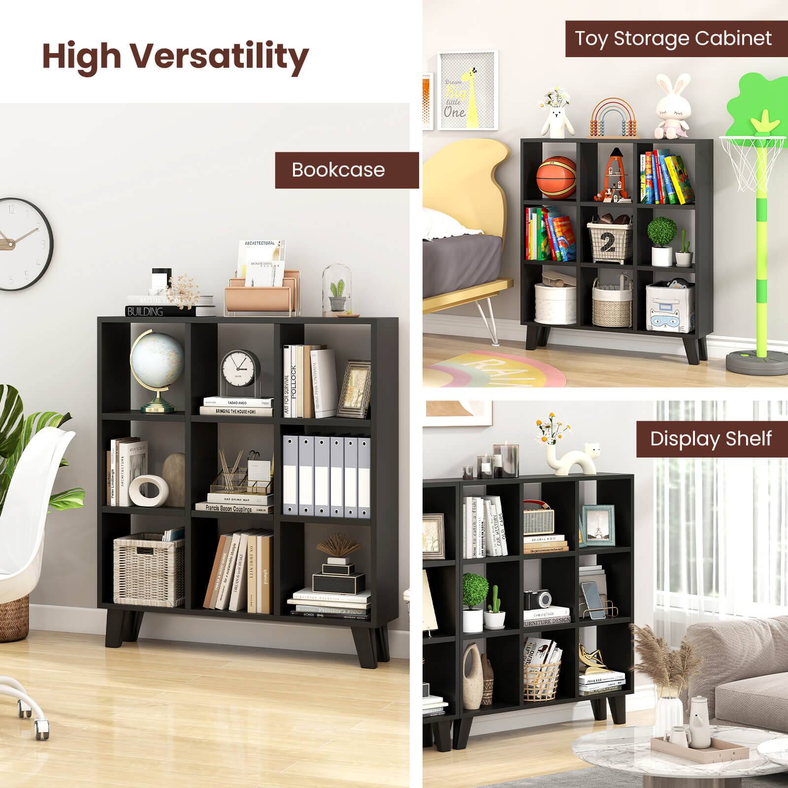 High Versatility

Bookcase

Toy Storage Cabinet

Display Shelf