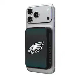 Keyscaper - Philadelphia Eagles Wireless Magnetic Power Bank - Black