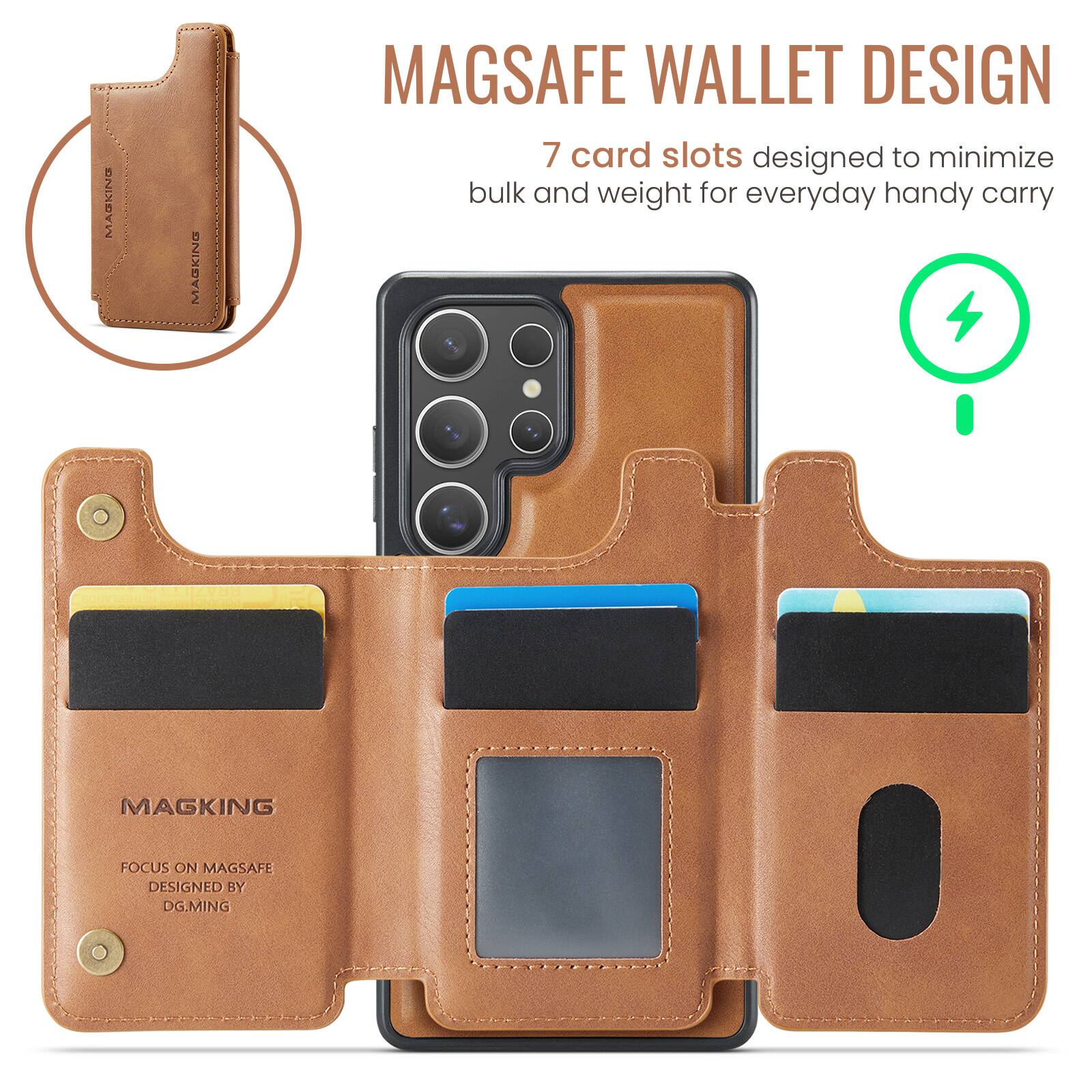 MAGSAFE WALLET DESIGN

7 card slots designed to minimize bulk and weight for everyday handy carry

MAGKING

FOCUS ON MAGSAFE

DESIGNED BY DG.MING