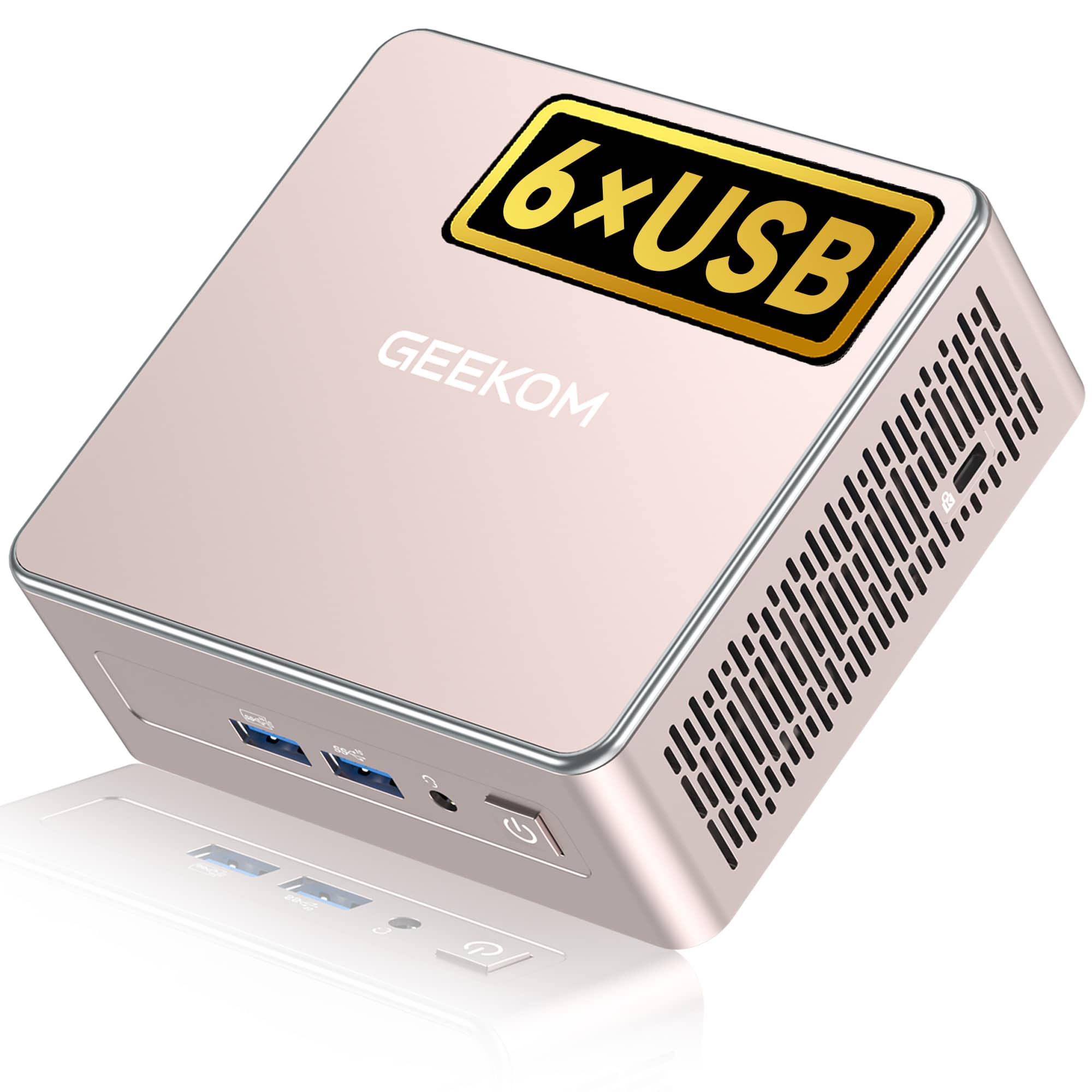 GEEKOM A5 Mini PC Ryzen 7 5825Uメモリ16GB Geekom A5 Mini PC, AMD Ryzen 7 5825U, 16GB RAM& 1TB M.2 PCIe