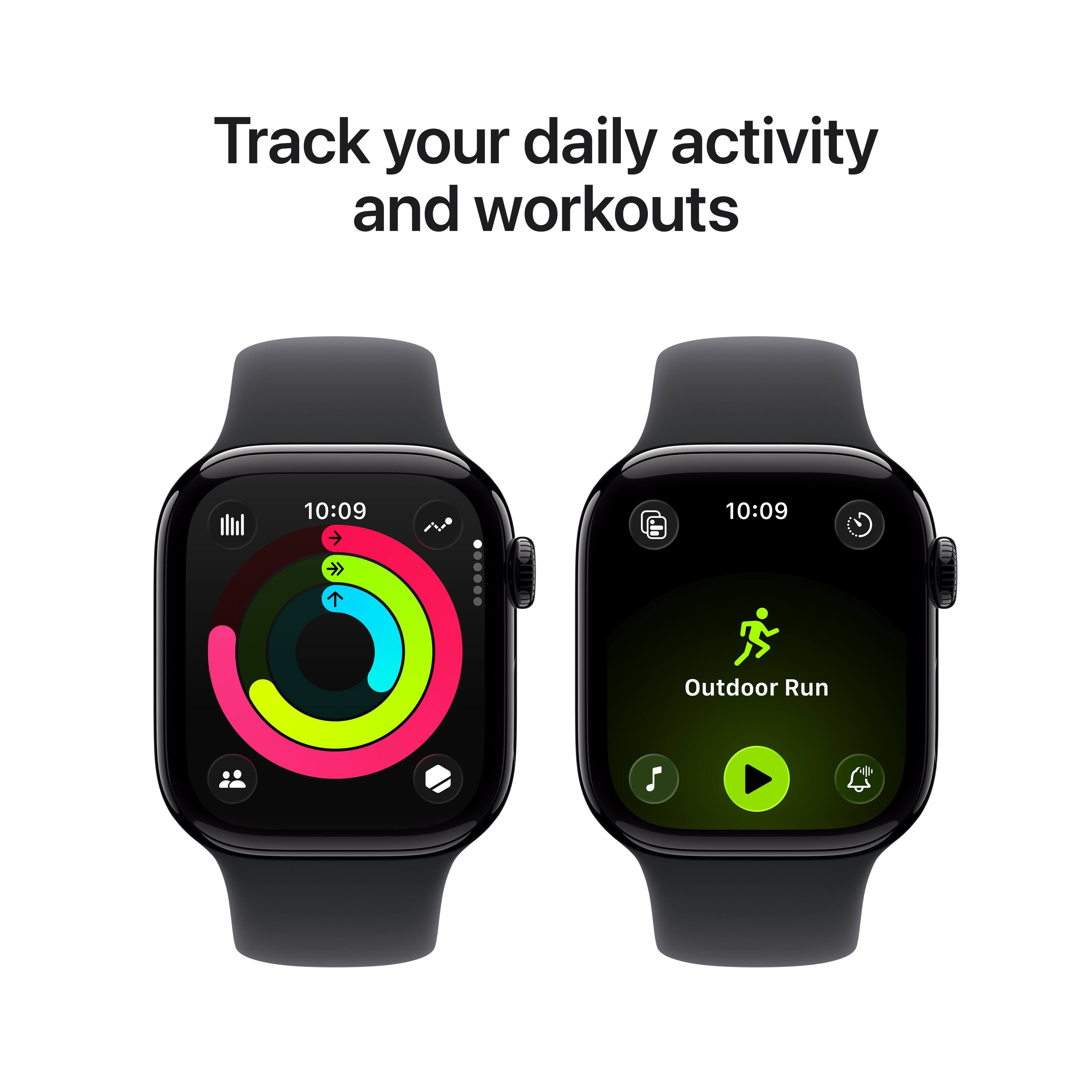 Track your daily activity and workouts

10:09

Outdoor Run
