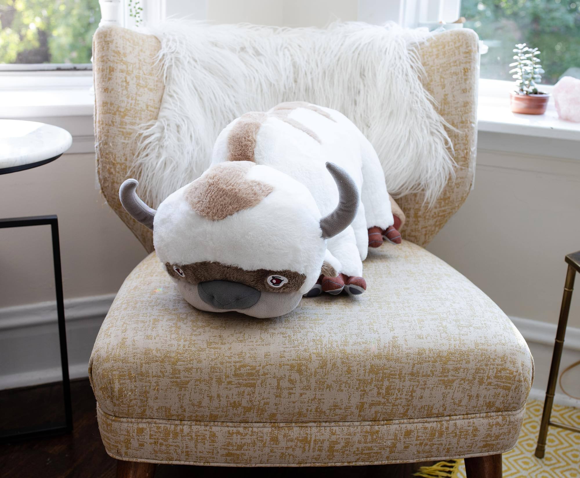 Alt View 10. Golden Bell Studios - Avatar: The Last Airbender 22 Inch Character Plush Toy | Appa - White.