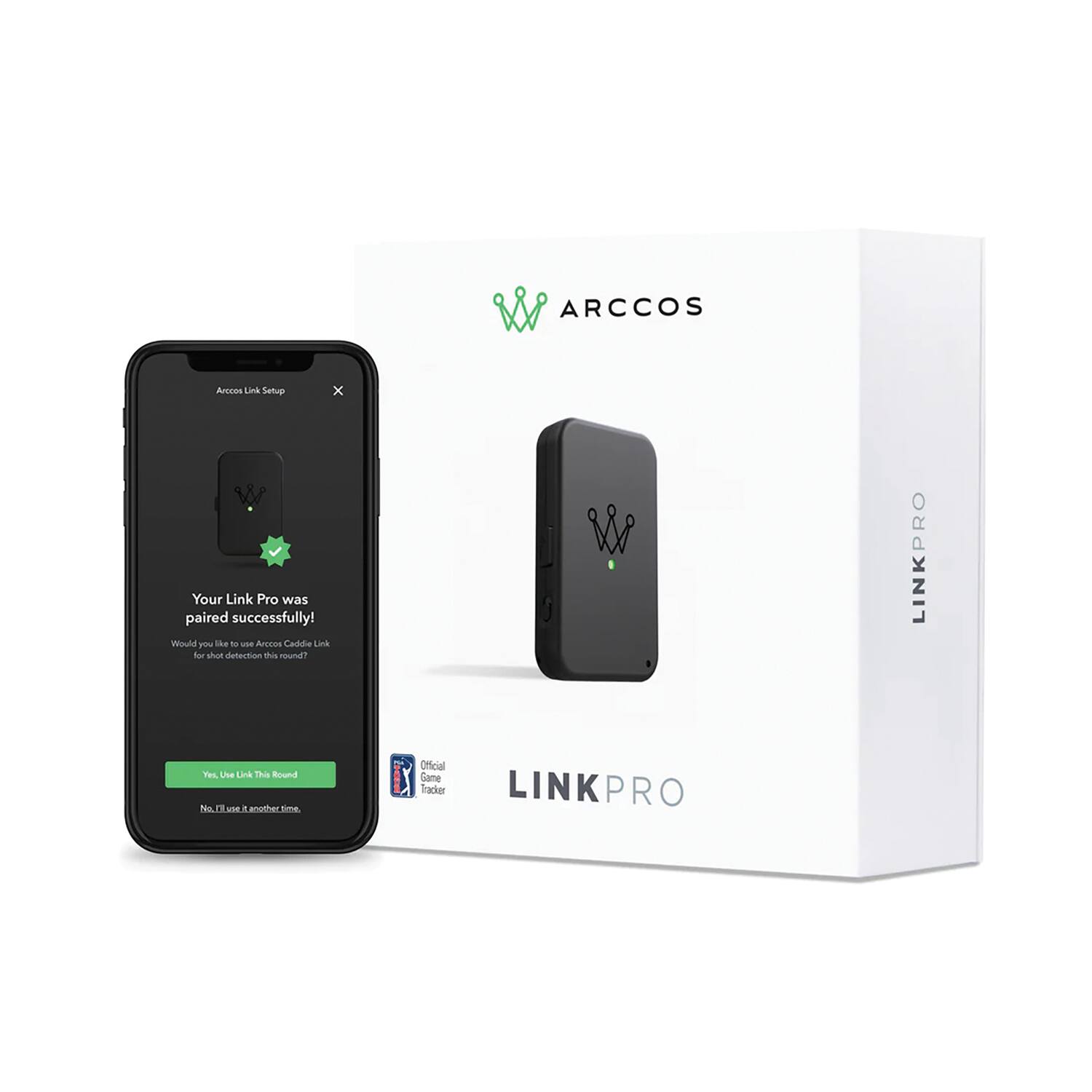 Arccos Link Pro Golf Shot Tracker Black - Best Buy