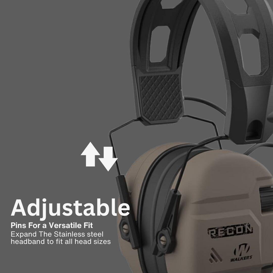 Adjustable Pins For a Versatile Fit  
Expand The Stainless steel headband to fit all head sizes