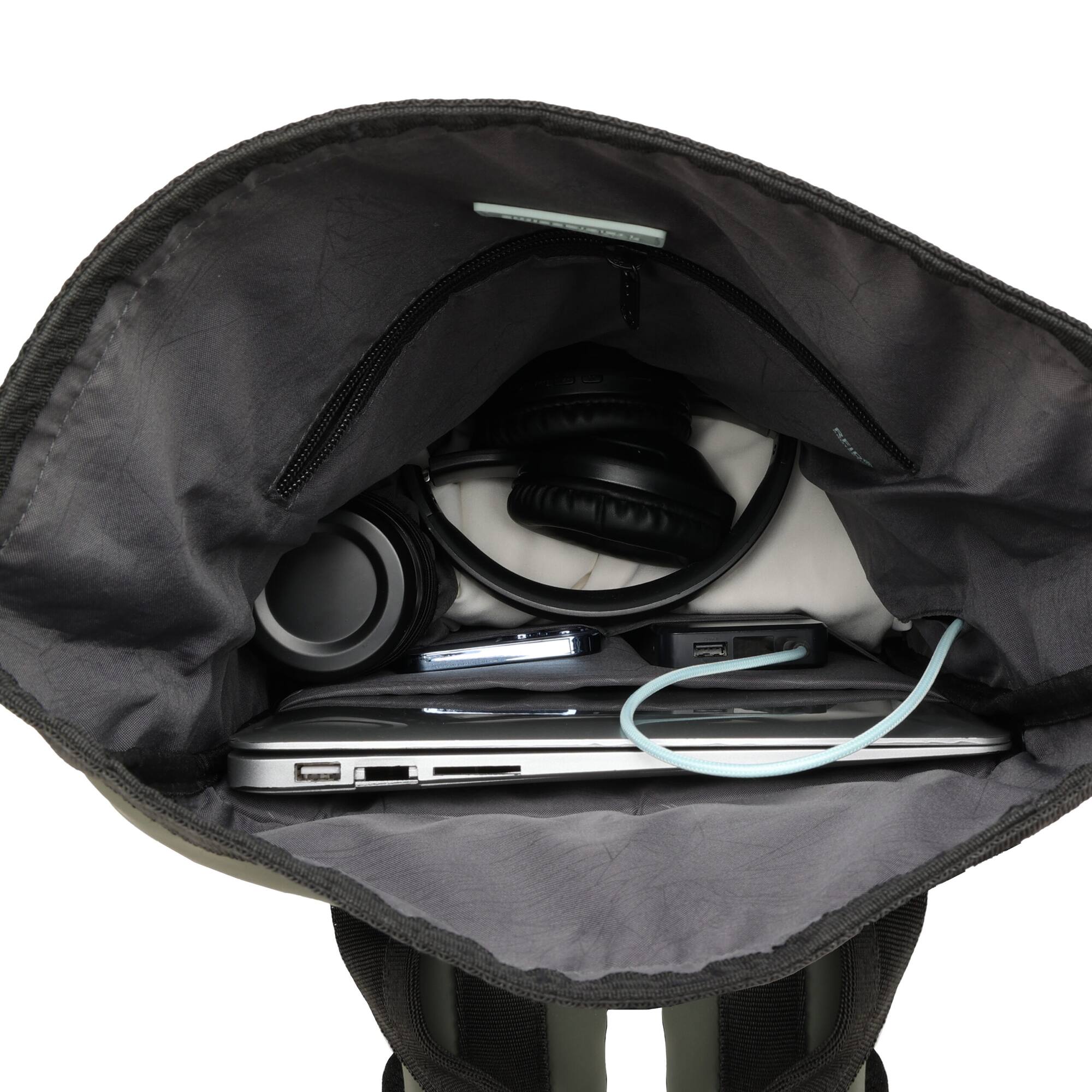 Alt View 2. Swissdigital Design - Swissdigital SD1686-23 Lamone Dark Green M Backpack - Dark Green.