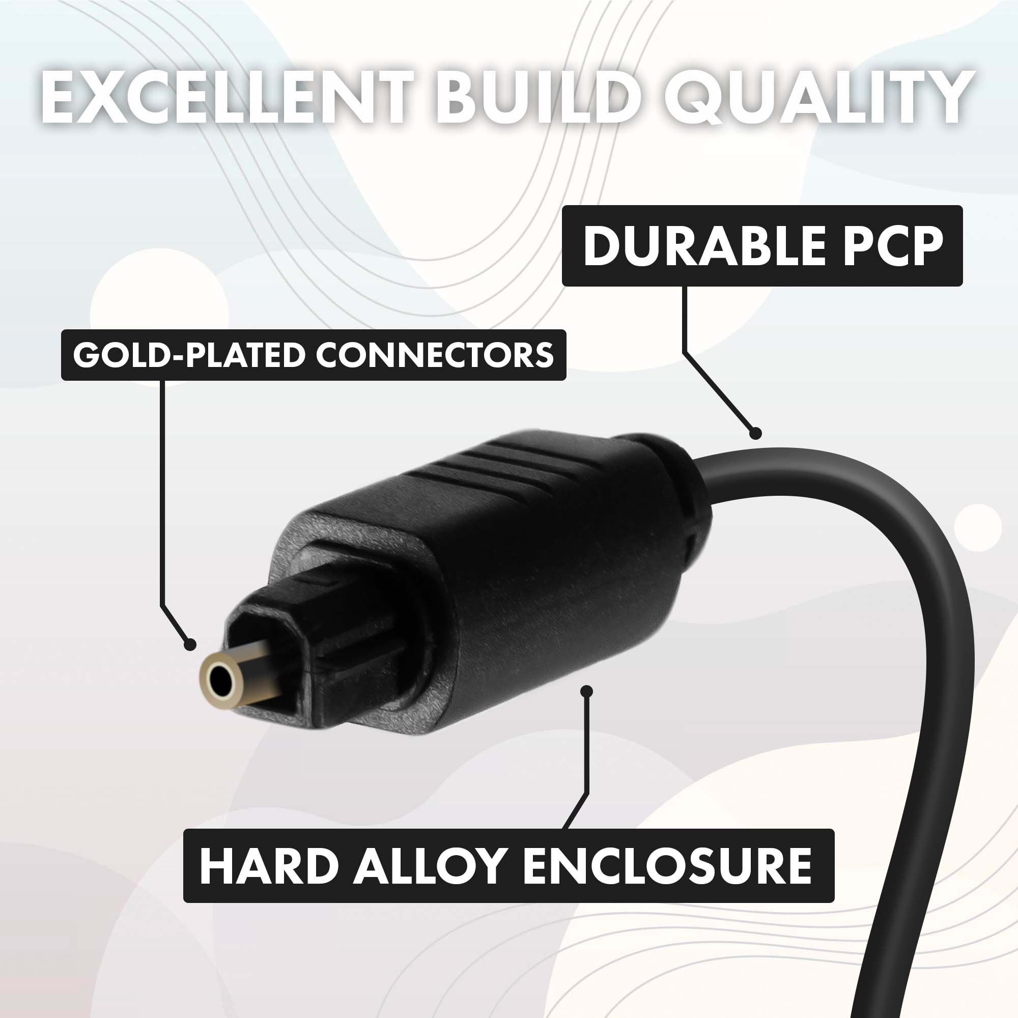 EXCELLENT BUILD QUALITY

- GOLD-PLATED CONNECTORS
- DURABLE PCP
- HARD ALLOY ENCLOSURE