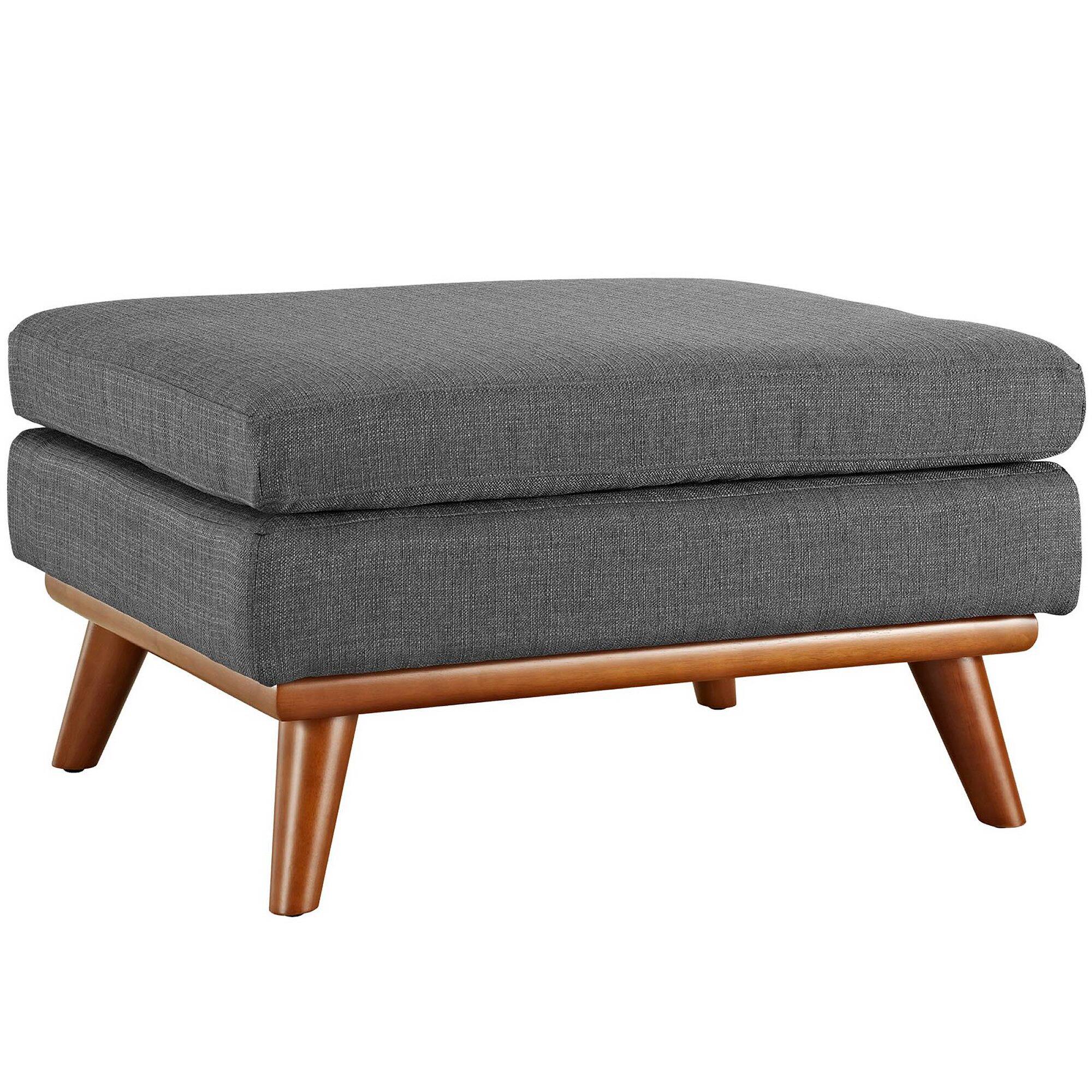 Angle. Modway - Engage Upholstered Fabric Ottoman by Modway - EEI-1797-DOR.