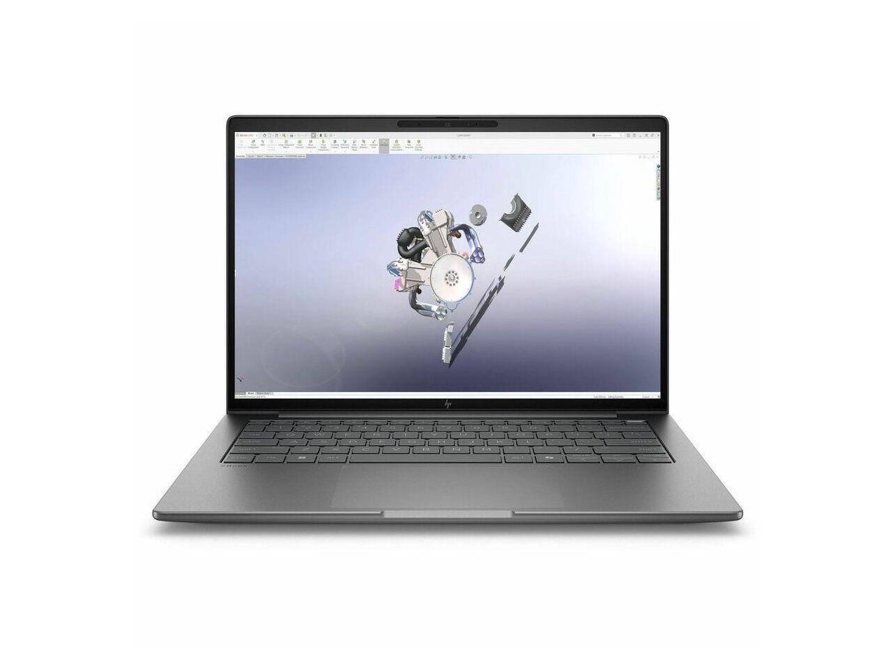 Alt View 8. HP - HP ZBook 8 G1i 14" - Intel Core Ultra 7 255H - 32 GB - 512 GB SSD - Intel Arc 140T GPU - Windows 11 Pro - Silver.