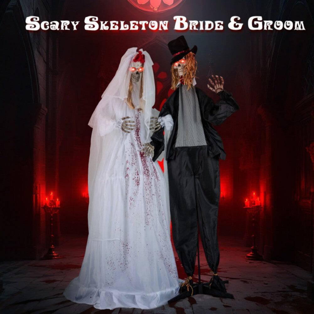 Scary Skeleton Bride & Groom