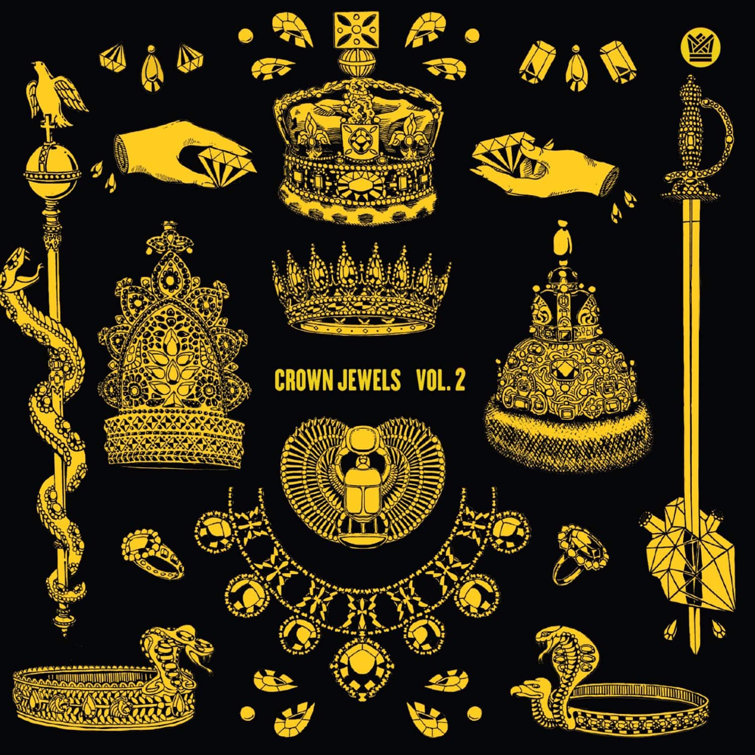 Big Crown Records Presents Crown Jewels Vol. 2 - Big Crown Records presents Crown Jewels Vol. 2 / Various- VINYL LP