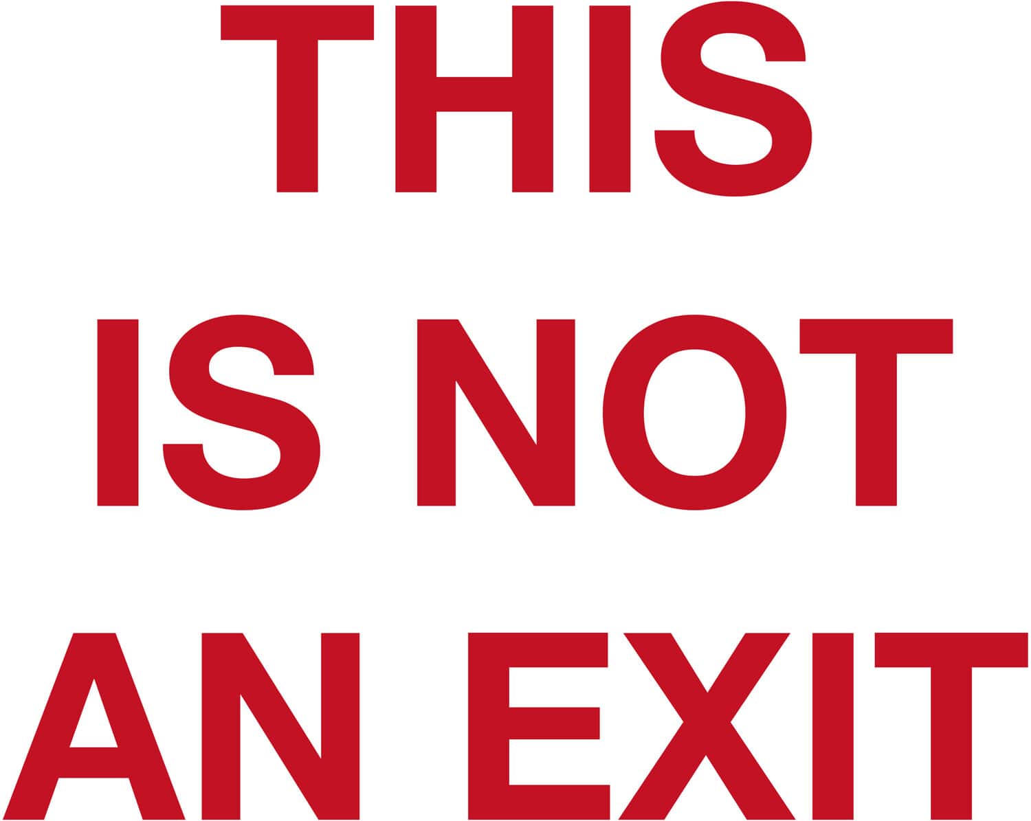 The Backfires - This Is Not An Exit - Translucent Blood Red  - VINYL LP