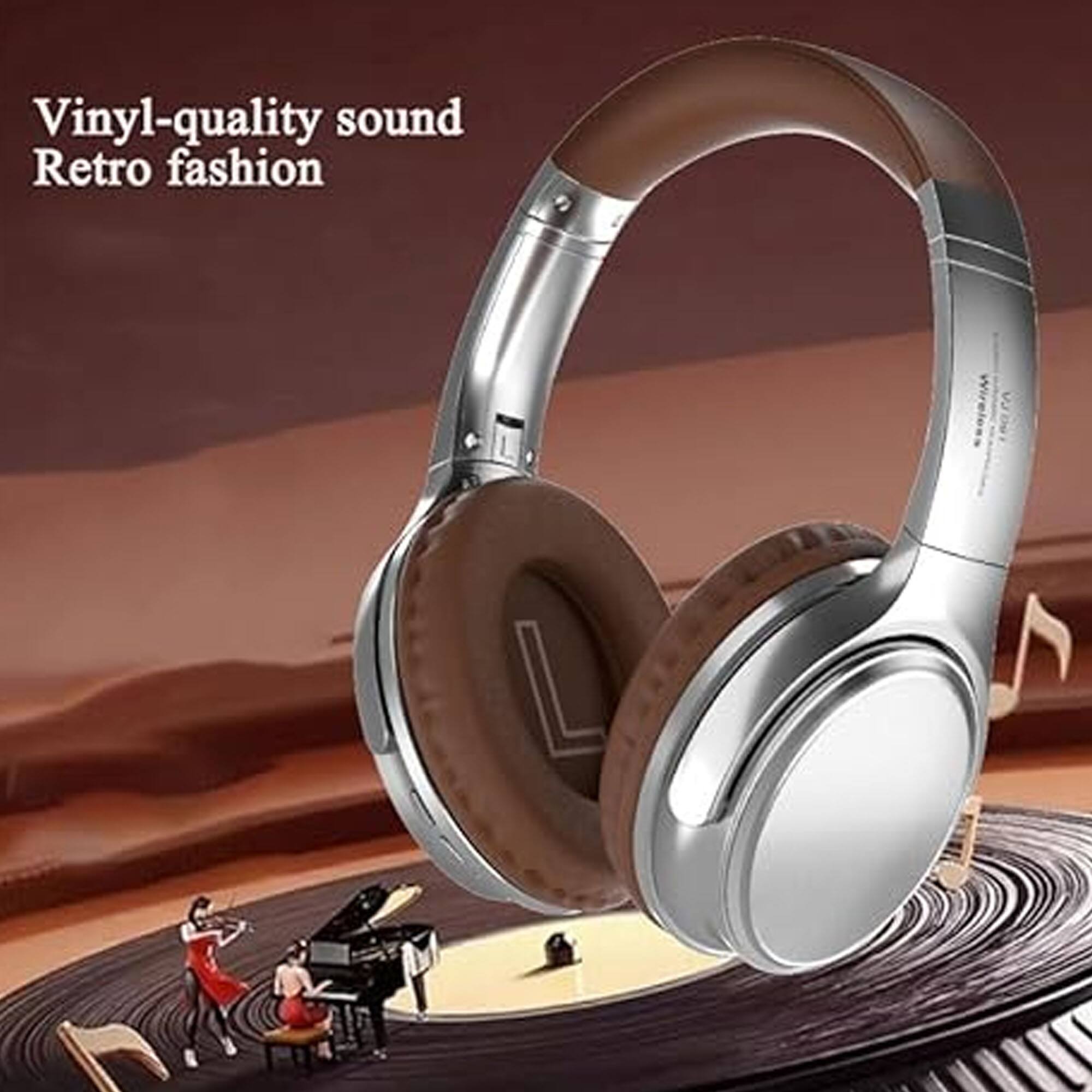 Vinyl-quality sound  
Retro fashion