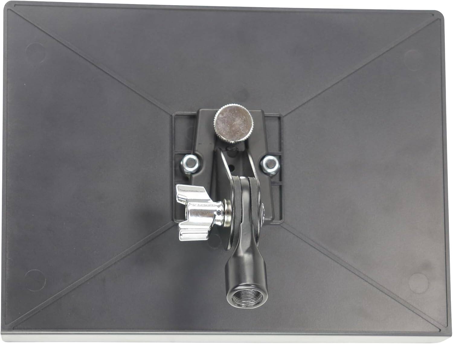 Front. Gibraltar Hardware - G Mini Desk Music Stand, Dual Adjust Angle Mount, Mounting on Microphone Holders, Drum Parts, Hardware and Accessories.