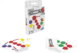 Hasbro - Gaming - Connect 4 Card Game - GAMES (MISC) - Multicolor
