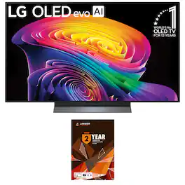 LG - OLED48C6PUA 48 Inch Class OLED AI C6 4K Smart TV with 2 Year Amber Protection Plan (2026)