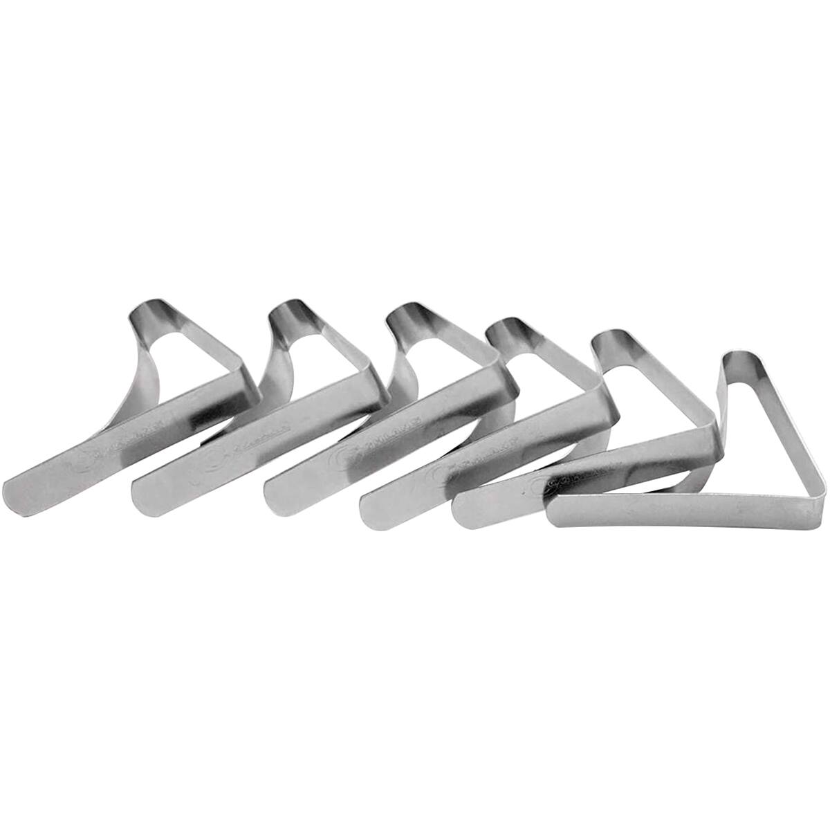 Front. Coghlan’s - Coghlan's Tablecloth Clamps (6 Pack) Rust Resistant Steel Fits Most Table Cloths - Silver.