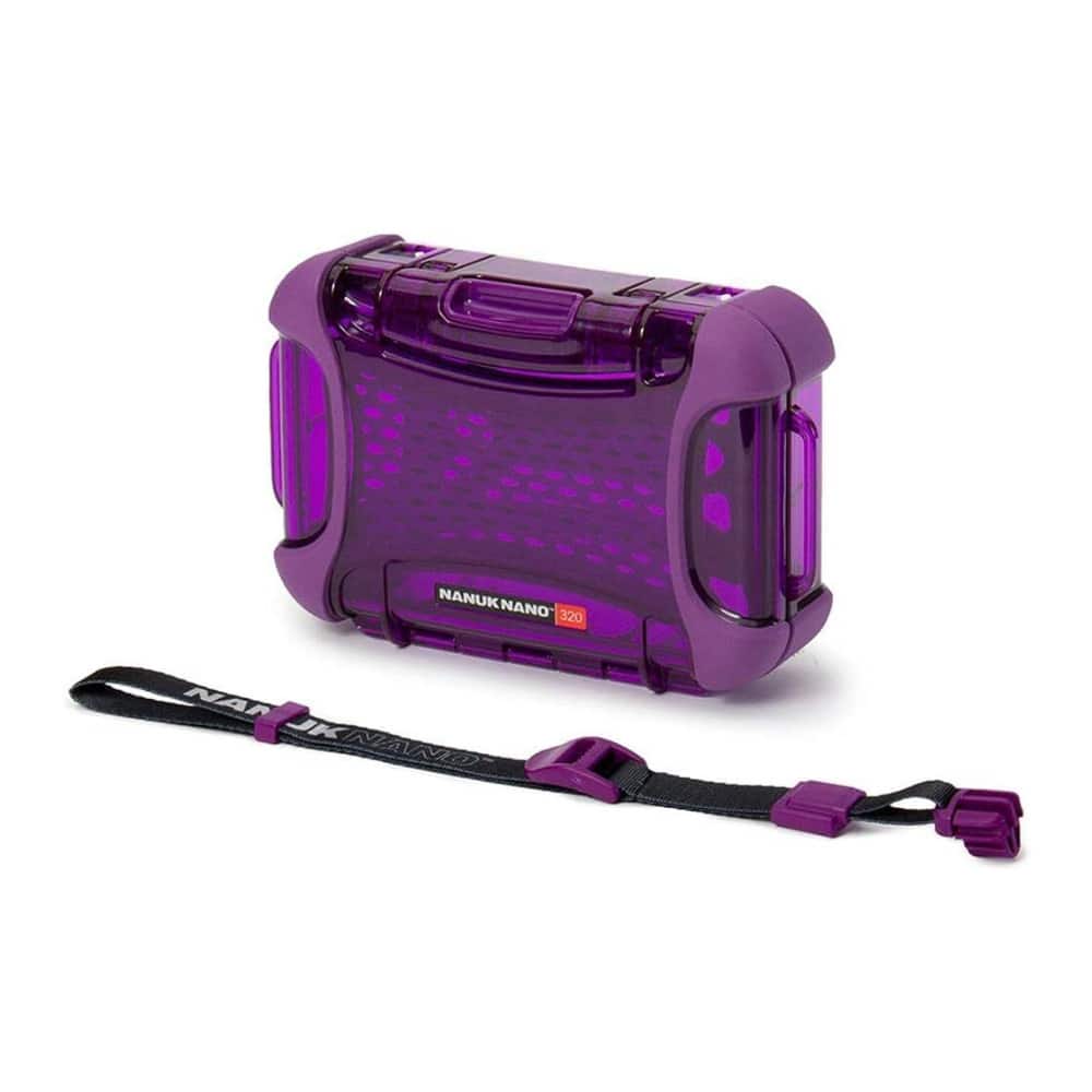 NANUK - 320 Nano Series Medium Waterproof Polycarbonate Hard Case (Purple)