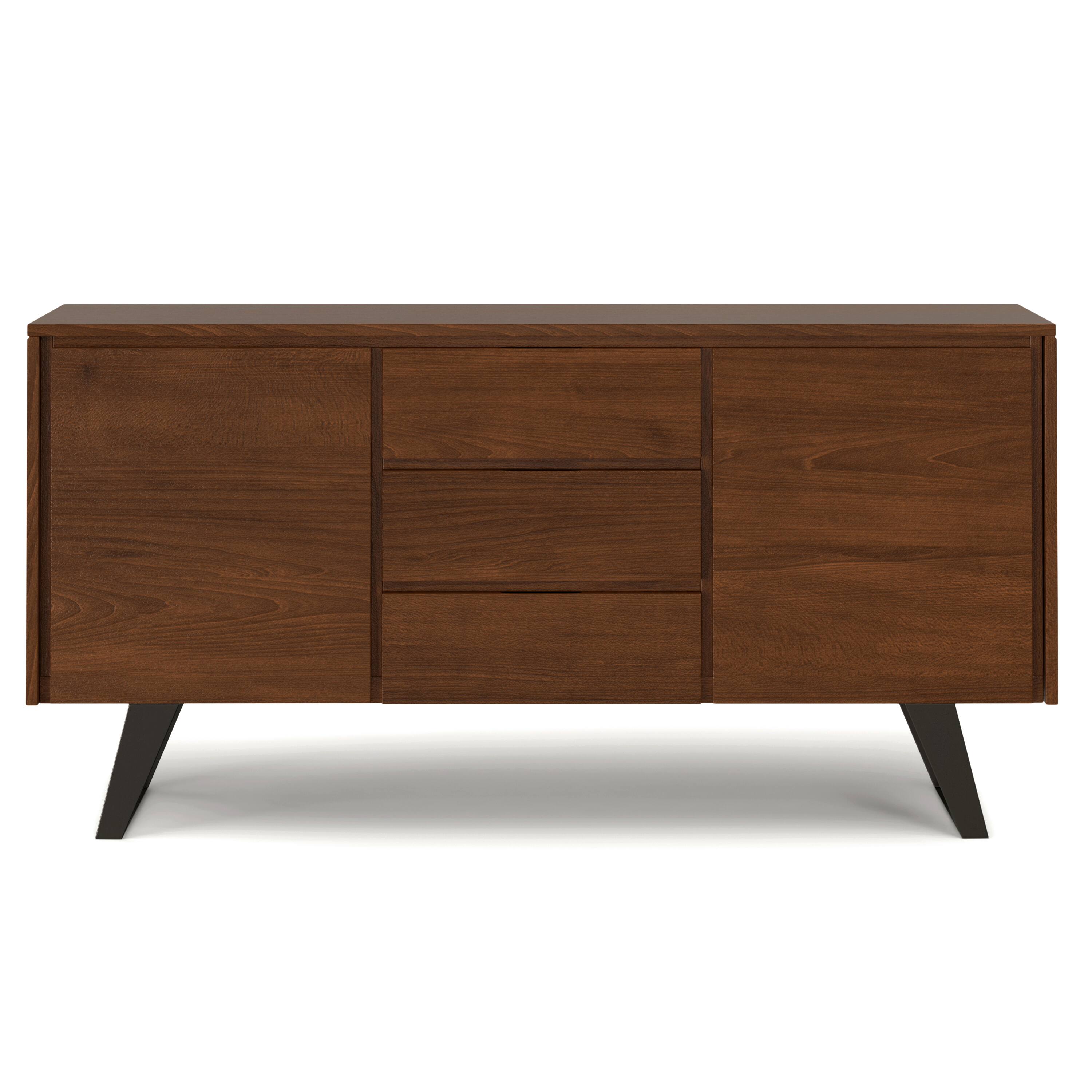 Alt View 12. Simpli Home - Lowry Sideboard Buffet - Walnut Veneer.