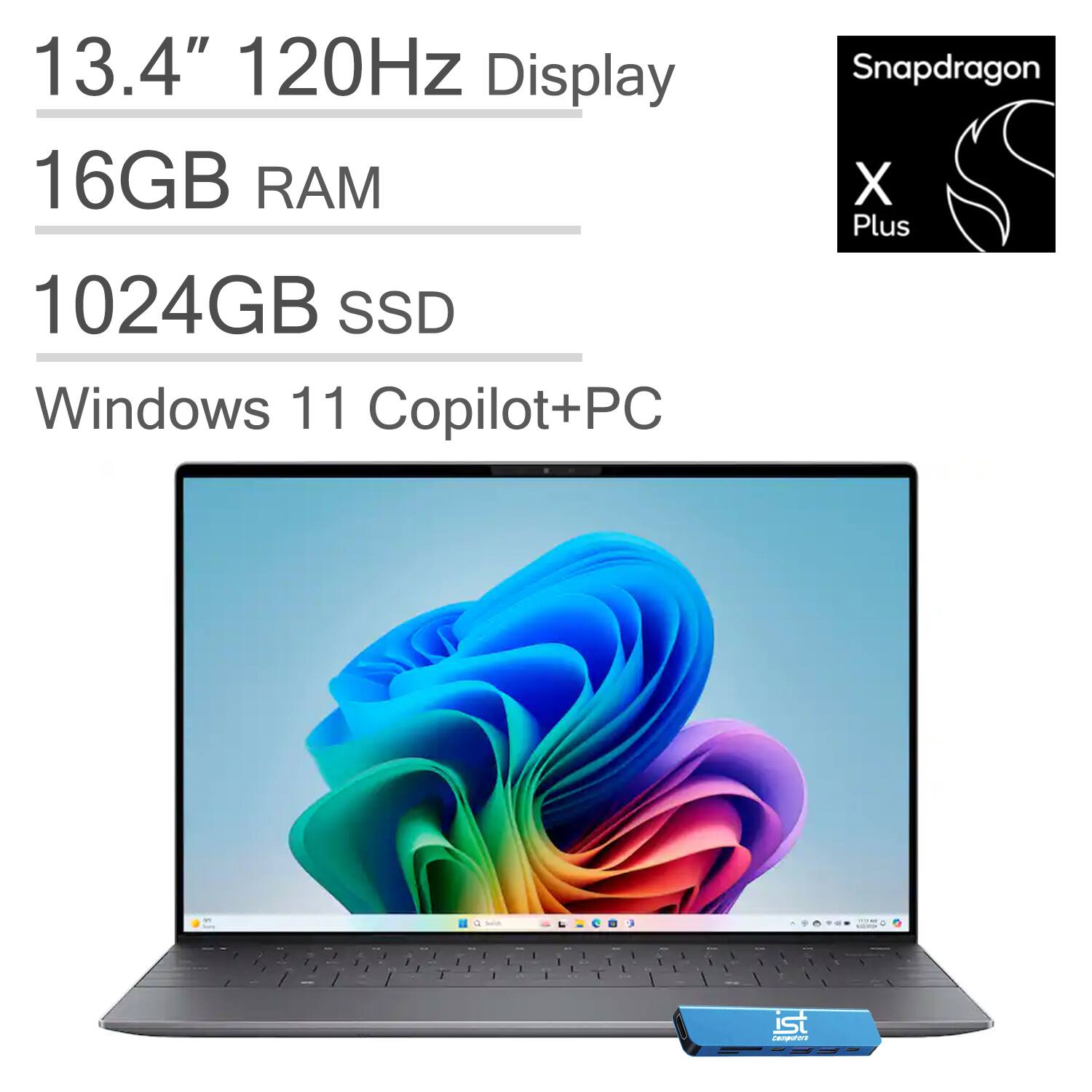 新品未開封ノートパソコン XPS 13 9345 グラファイト ノートパソコン XPS 13 9345 グラファイト MX93QT-ENL ［Copilot+ PC