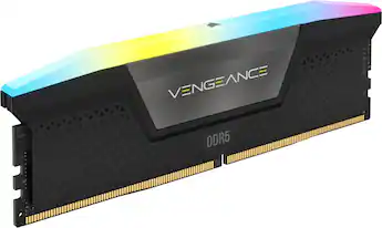 CORSAIR VENGEANCE RGB 32GB (2x16GB) DDR5 6000MHz C36 UDIMM Desktop CORSAIR VENGEANCE RGB 32GB (2x16GB) DDR5 6000MHz C36 UDIMM Desktop