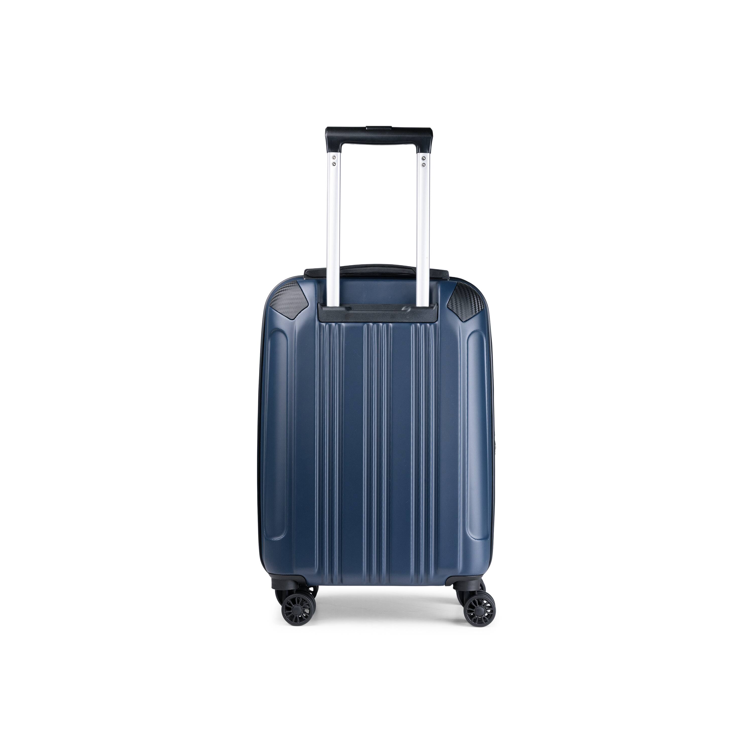 Alt View 2. Swiss Mobility - Swiss Mobility PVG 3 piece Hardside Luggage set - BLUE.