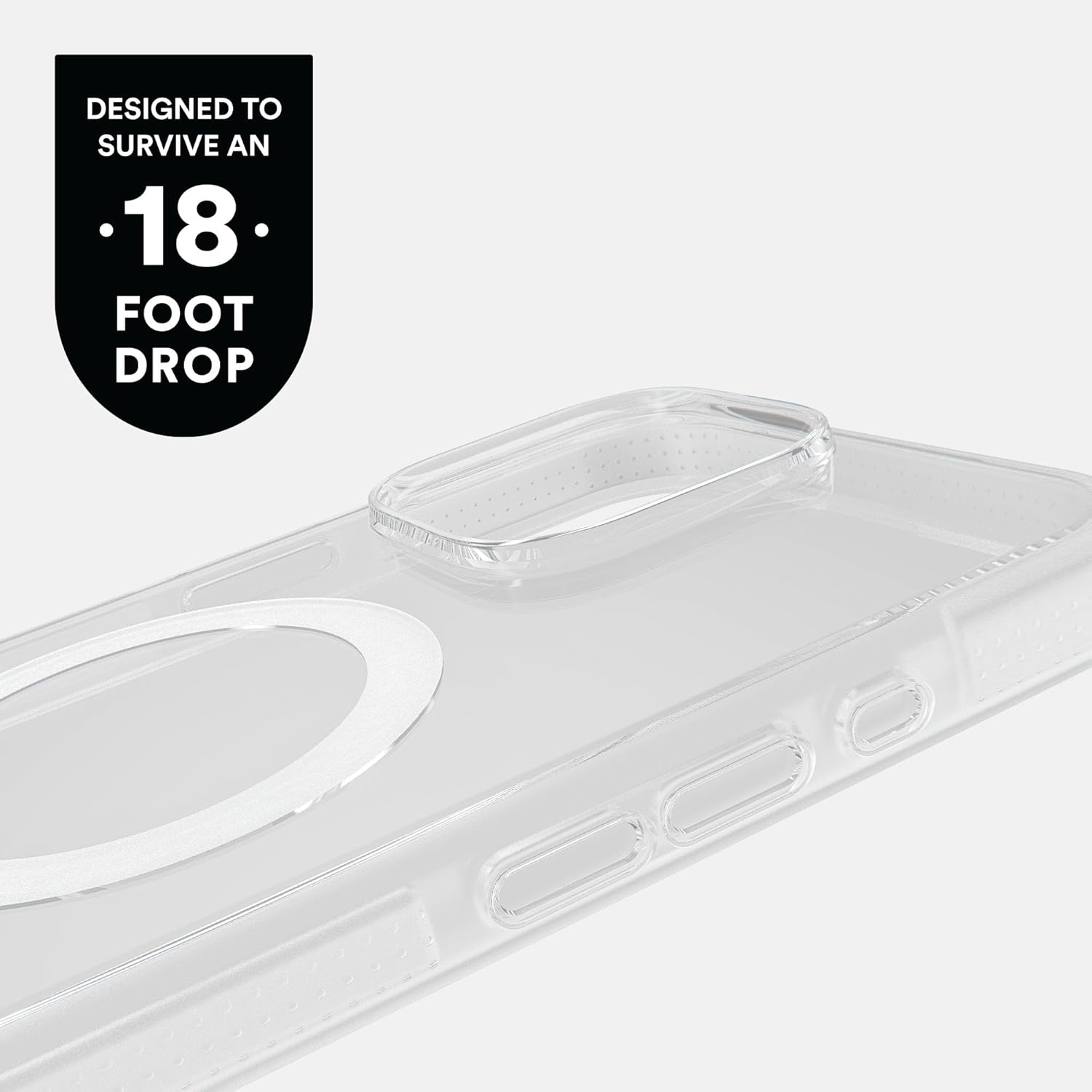 DESIGNED TO SURVIVE AN 18 FOOT DROP