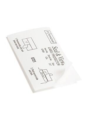 Seal & View Label Protector

SMEAD 00829

1. Peel off side label only
2. Peel off second side

Stock No. 0721

Label Protector

SMEAD

CL 15

SAP