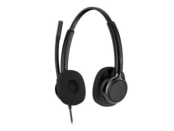Left. Poly - Poly Mission 425 Stereo USB Wired Headset Classic - Microsoft Teams Certification - Stereo - USB, USB Type A, USB Type C - Black.