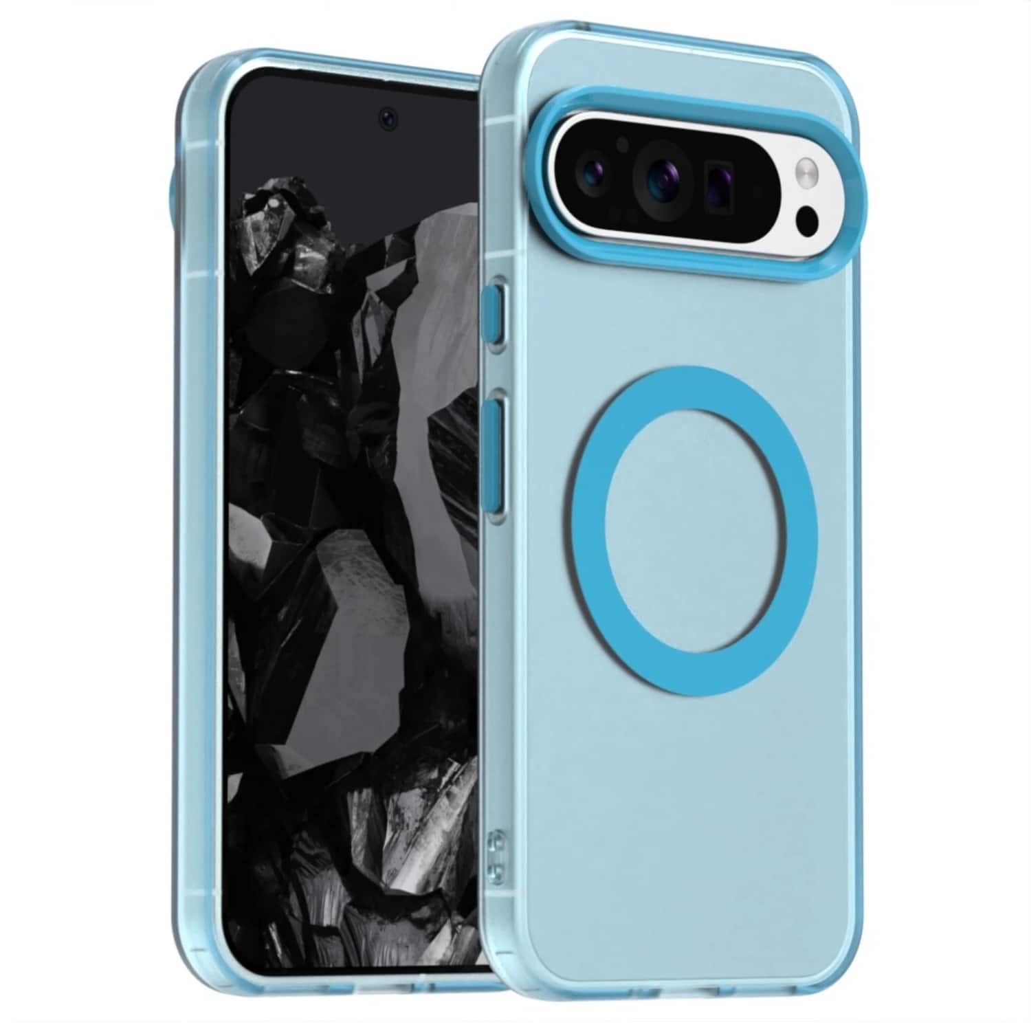 Stock Preferred - For Google Pixel 10 Pro XL Magnetic Case - Blue
