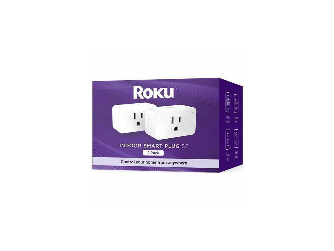 Roku Indoor Smart Plug SE 2 Pack  
Control your home from anywhere